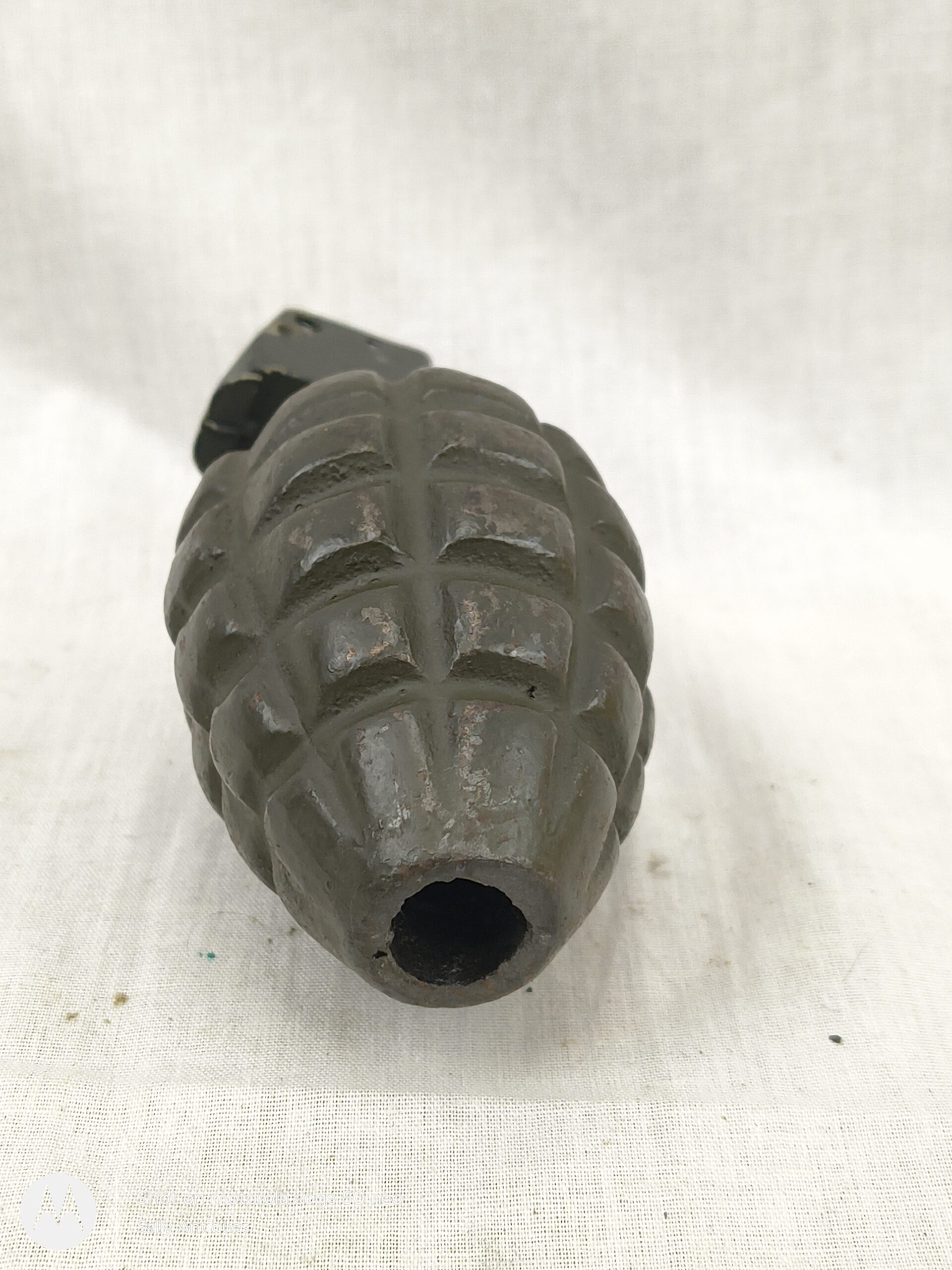 Post WW2 Vietnam Era American MK 2 Pineapple Grenade - Inert - Image 5