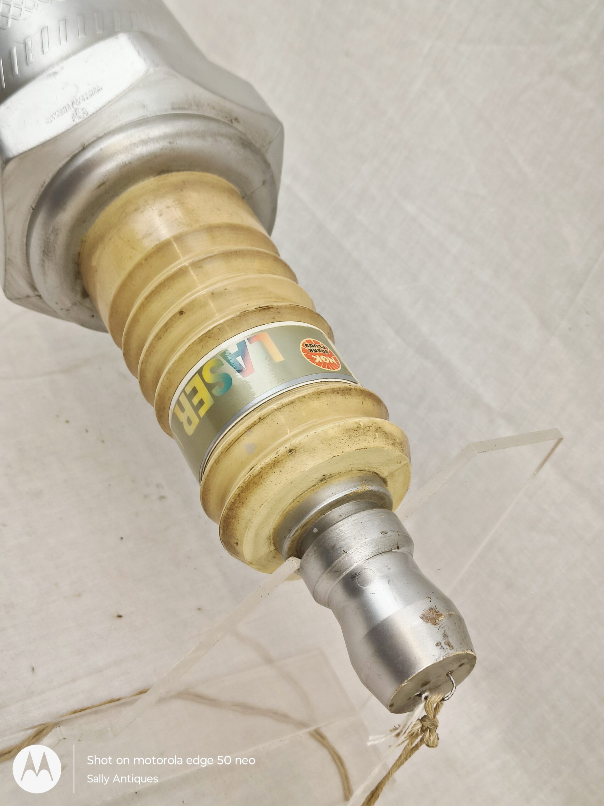 Rare Original 1950/60 NGK Giant Spark Plug Shop Advertising - Image 3