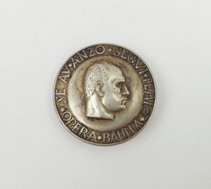 Italian Fascist Opera Nazionale Balilla 1926 To 1937 Youth Badge