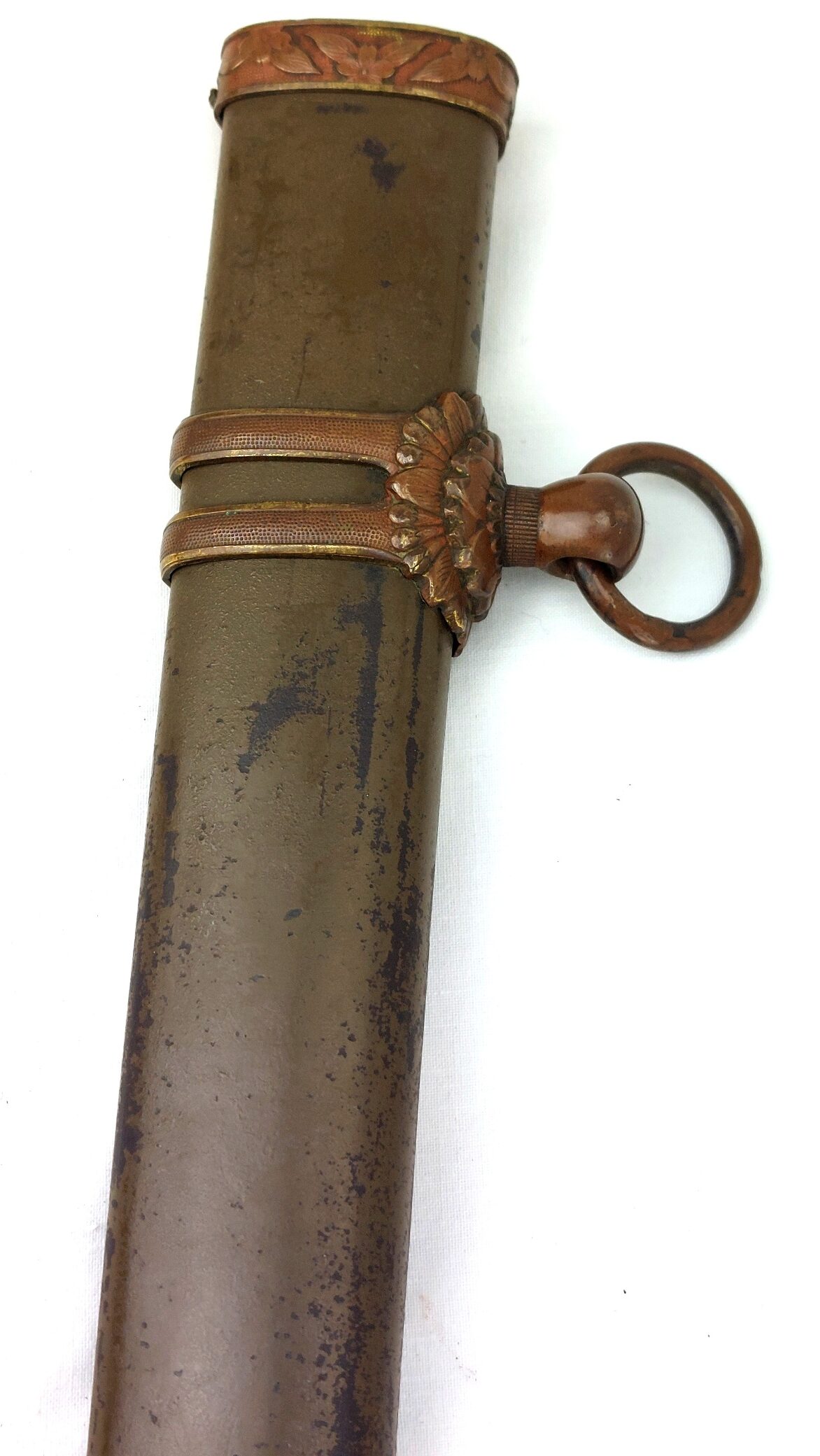 Japanese, WW2-1943, Type 98 Shin Guntō “One Looker” with Gendaitō Blade by Yūshu Hōjōji Hiromasa, Signed, Dated, Combat Carried - Image 36