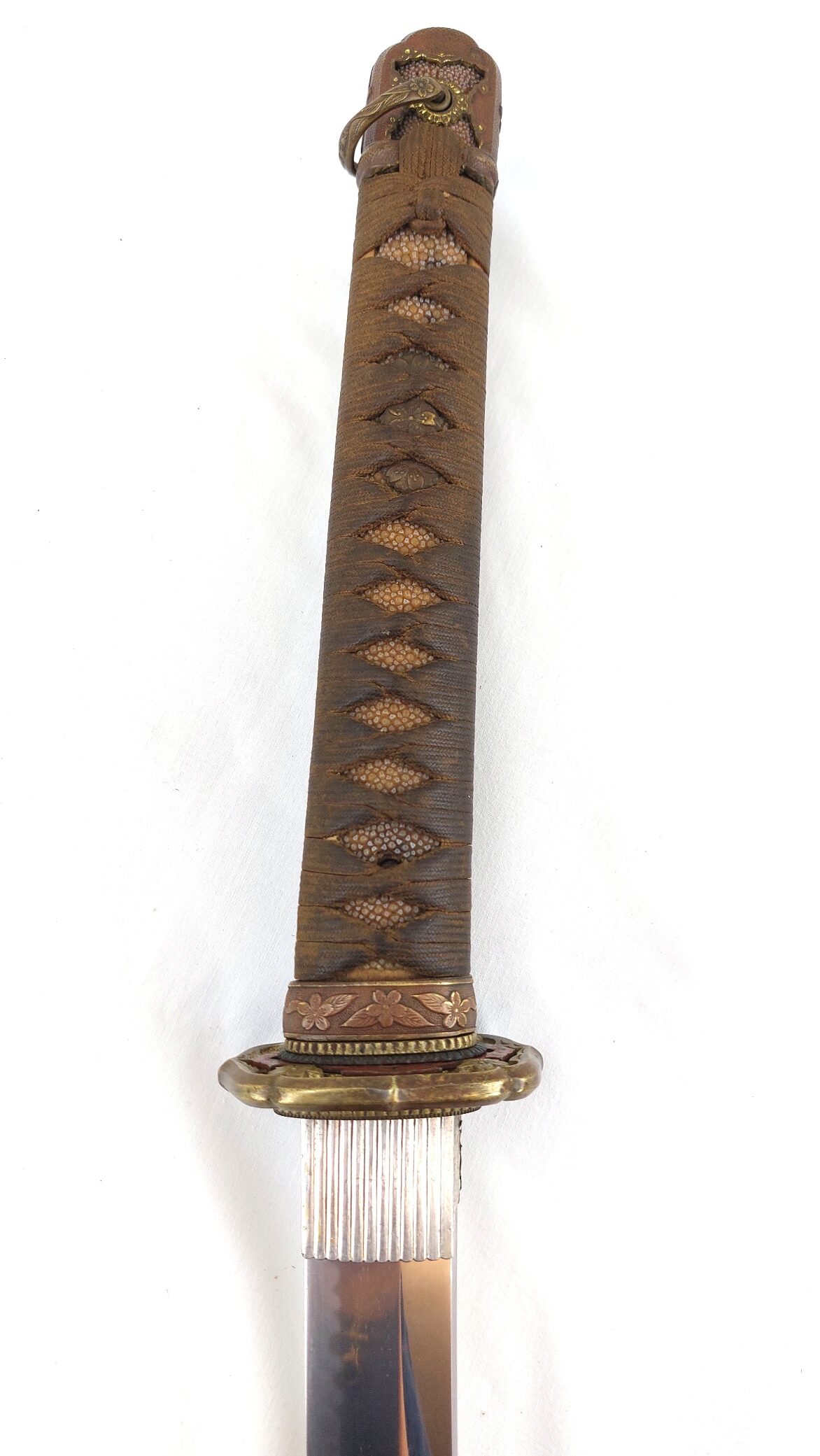 Japanese, WW2-1943, Type 98 Shin Guntō “One Looker” with Gendaitō Blade by Yūshu Hōjōji Hiromasa, Signed, Dated, Combat Carried - Image 15