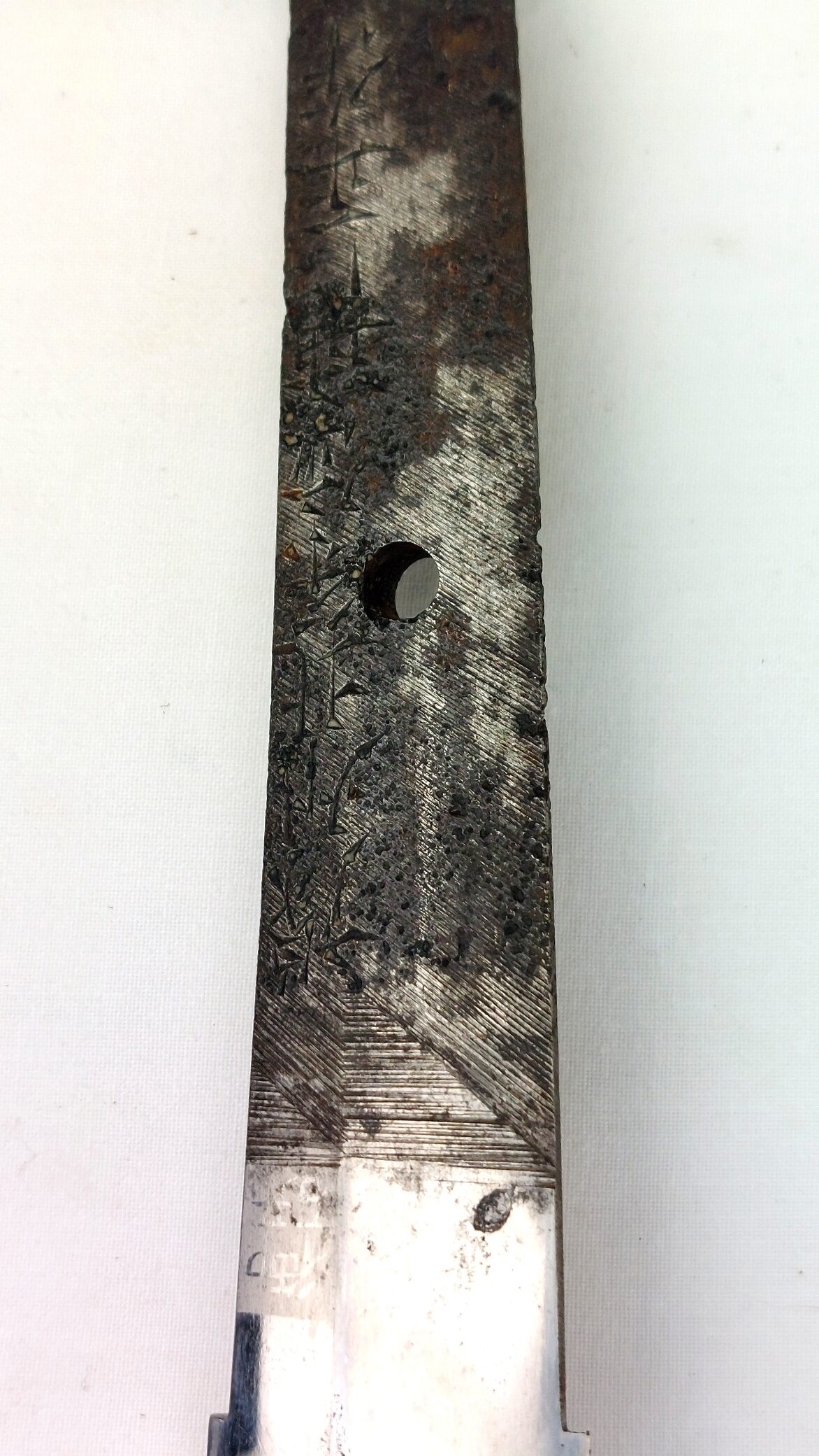 Japanese, WW2-1943, Type 98 Shin Guntō “One Looker” with Gendaitō Blade by Yūshu Hōjōji Hiromasa, Signed, Dated, Combat Carried - Image 19