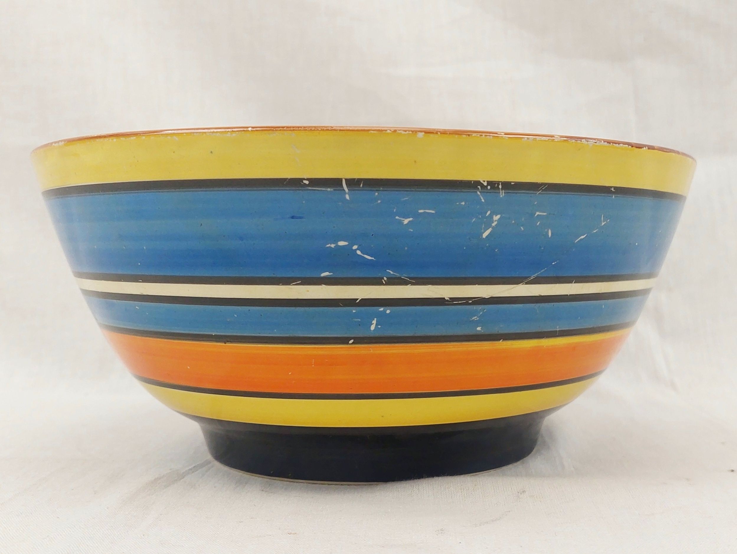 Clarice Cliff Liberty Stripe Bizarre Bowl - Image 3