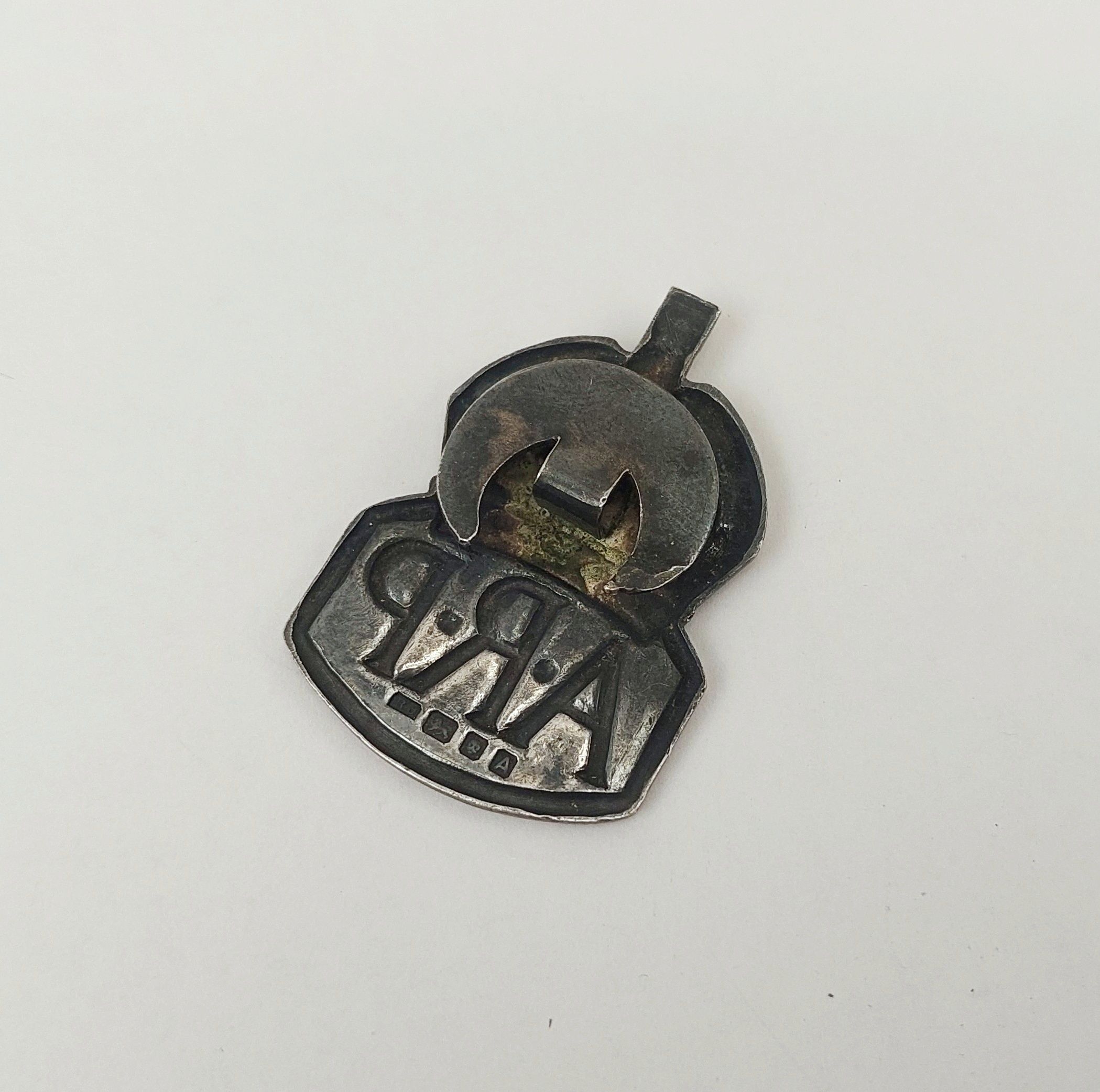 Sterling Silver A.R.P. Badge – London 1936 - Image 2