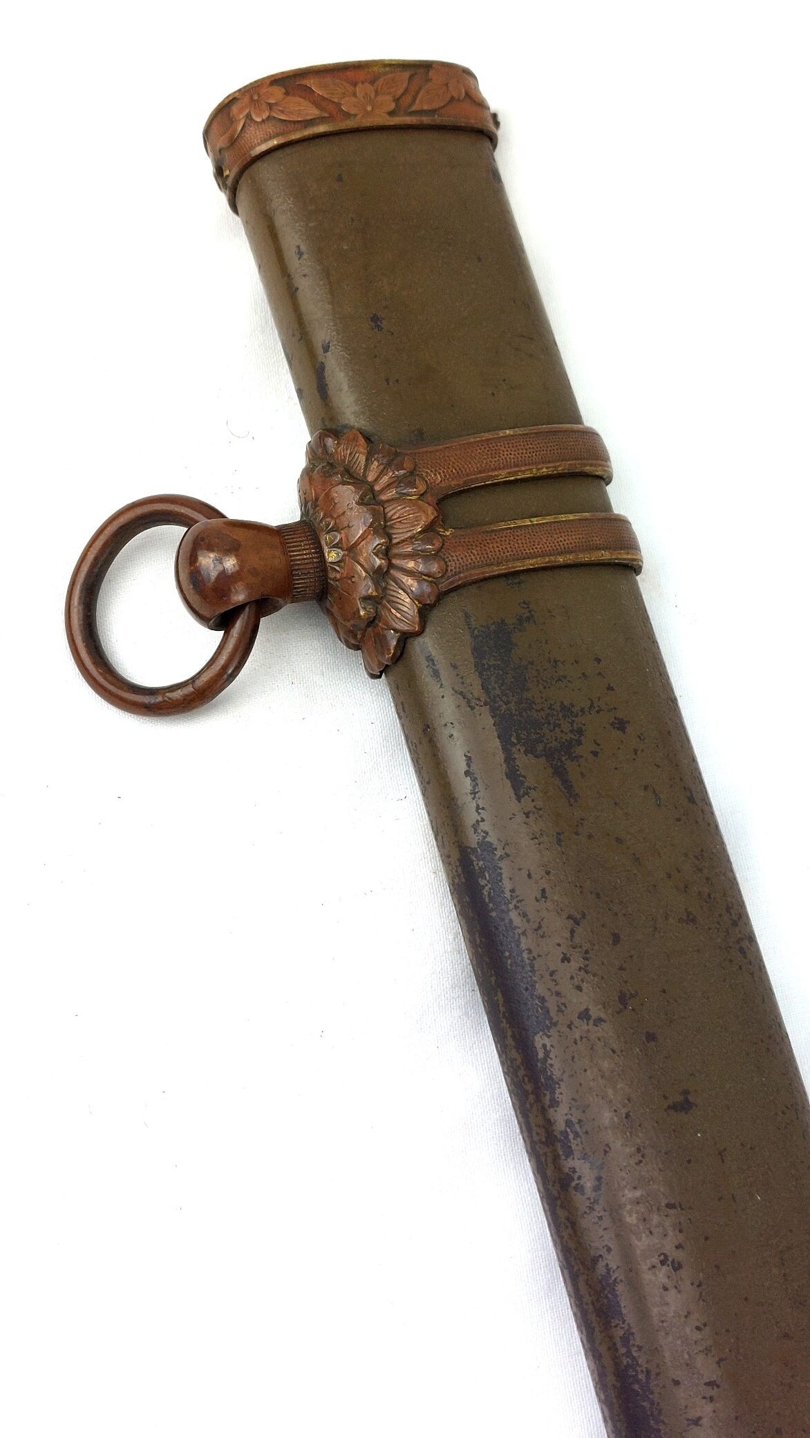 Japanese, WW2-1943, Type 98 Shin Guntō “One Looker” with Gendaitō Blade by Yūshu Hōjōji Hiromasa, Signed, Dated, Combat Carried - Image 33