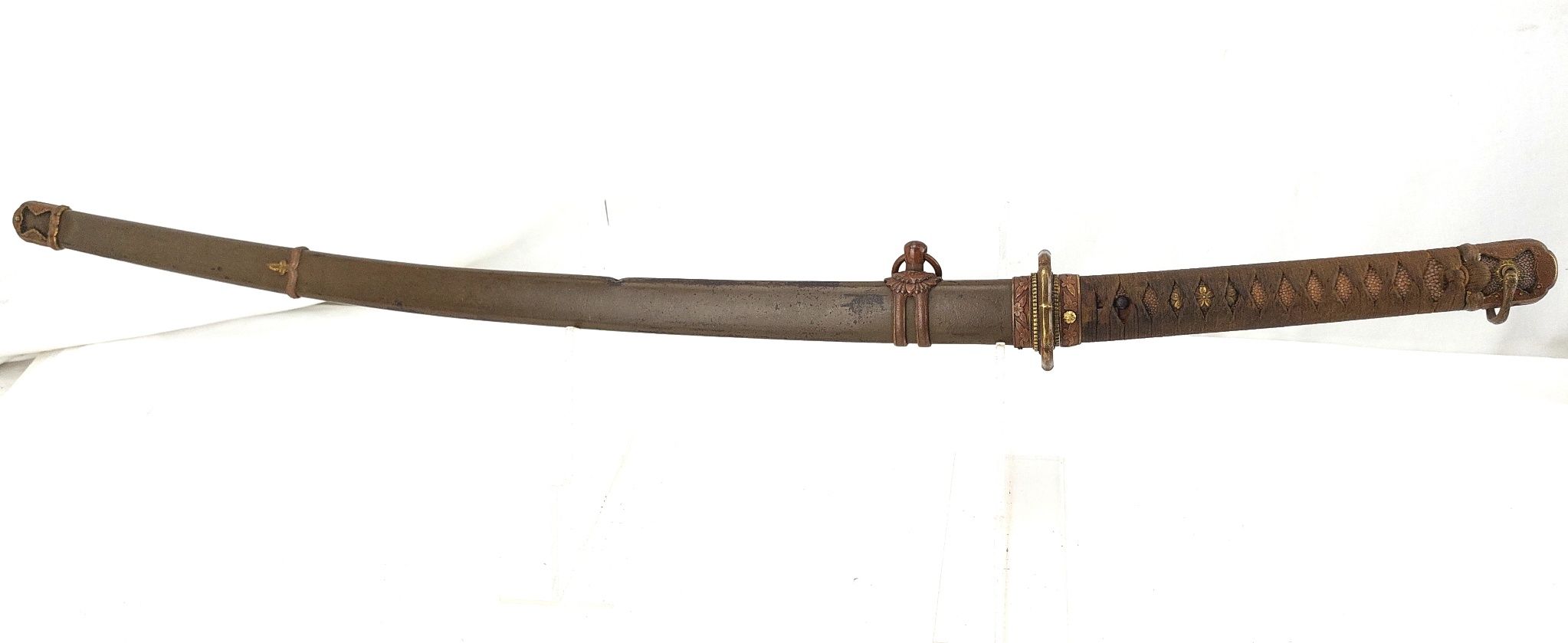 Japanese, WW2-1943, Type 98 Shin Guntō “One Looker” with Gendaitō Blade by Yūshu Hōjōji Hiromasa, Signed, Dated, Combat Carried - Image 3