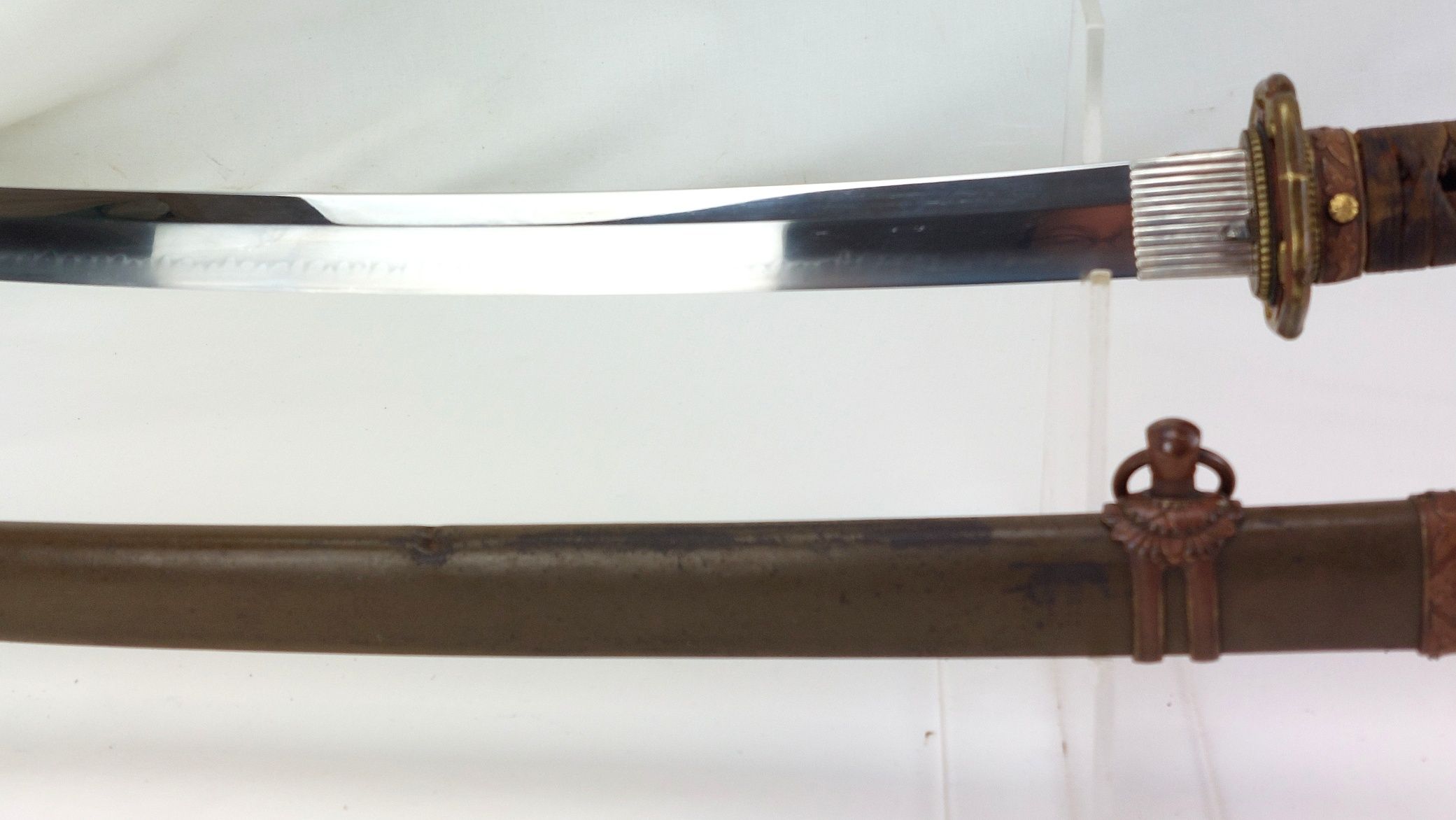 Japanese, WW2-1943, Type 98 Shin Guntō “One Looker” with Gendaitō Blade by Yūshu Hōjōji Hiromasa, Signed, Dated, Combat Carried - Image 9