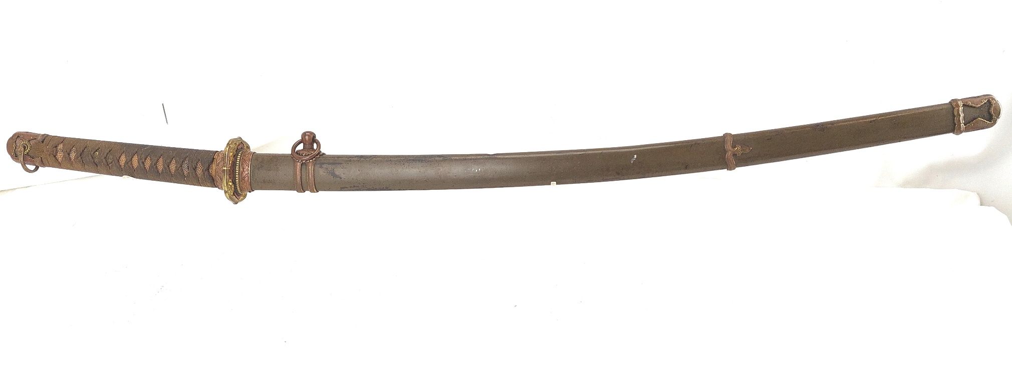 Japanese, WW2-1943, Type 98 Shin Guntō “One Looker” with Gendaitō Blade by Yūshu Hōjōji Hiromasa, Signed, Dated, Combat Carried - Image 2