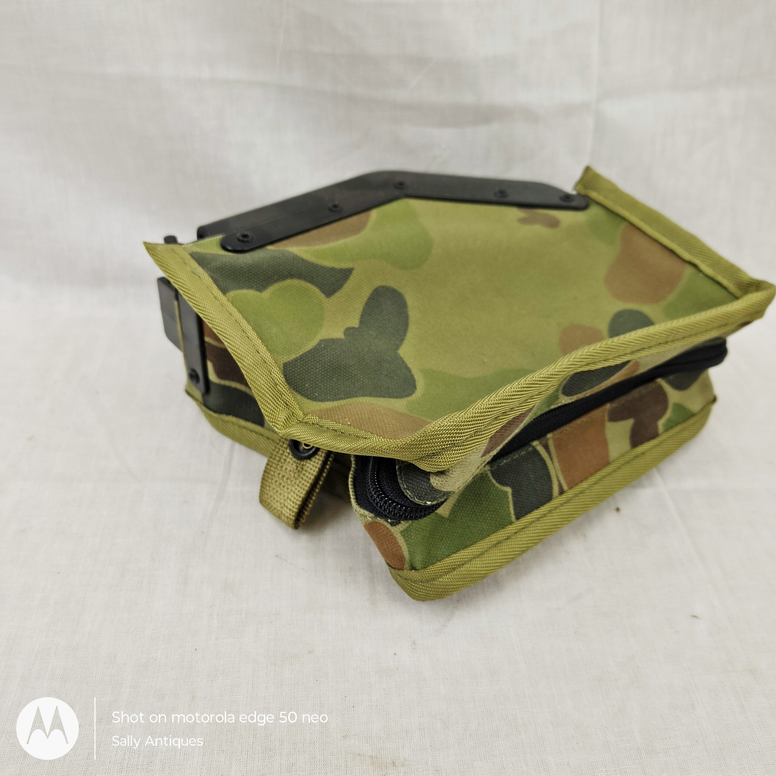 M249 LMG/Minimi Belt 5.56mm, 200 Round Australian Army Canvas Magazine/Pouch - Image 4