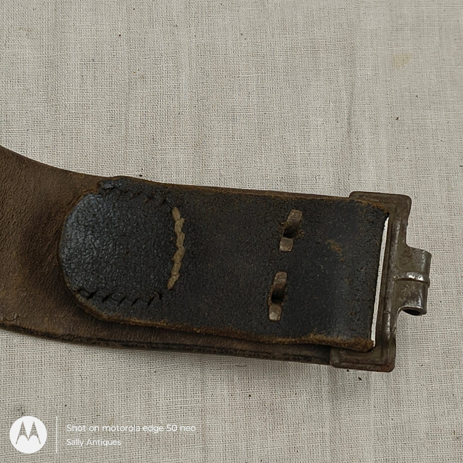 Original Nazi German WWII Hitler Youth (Hitlerjugend) Belt & Buckle – “Blut und Ehre!” (Blood and Honour) - Image 6