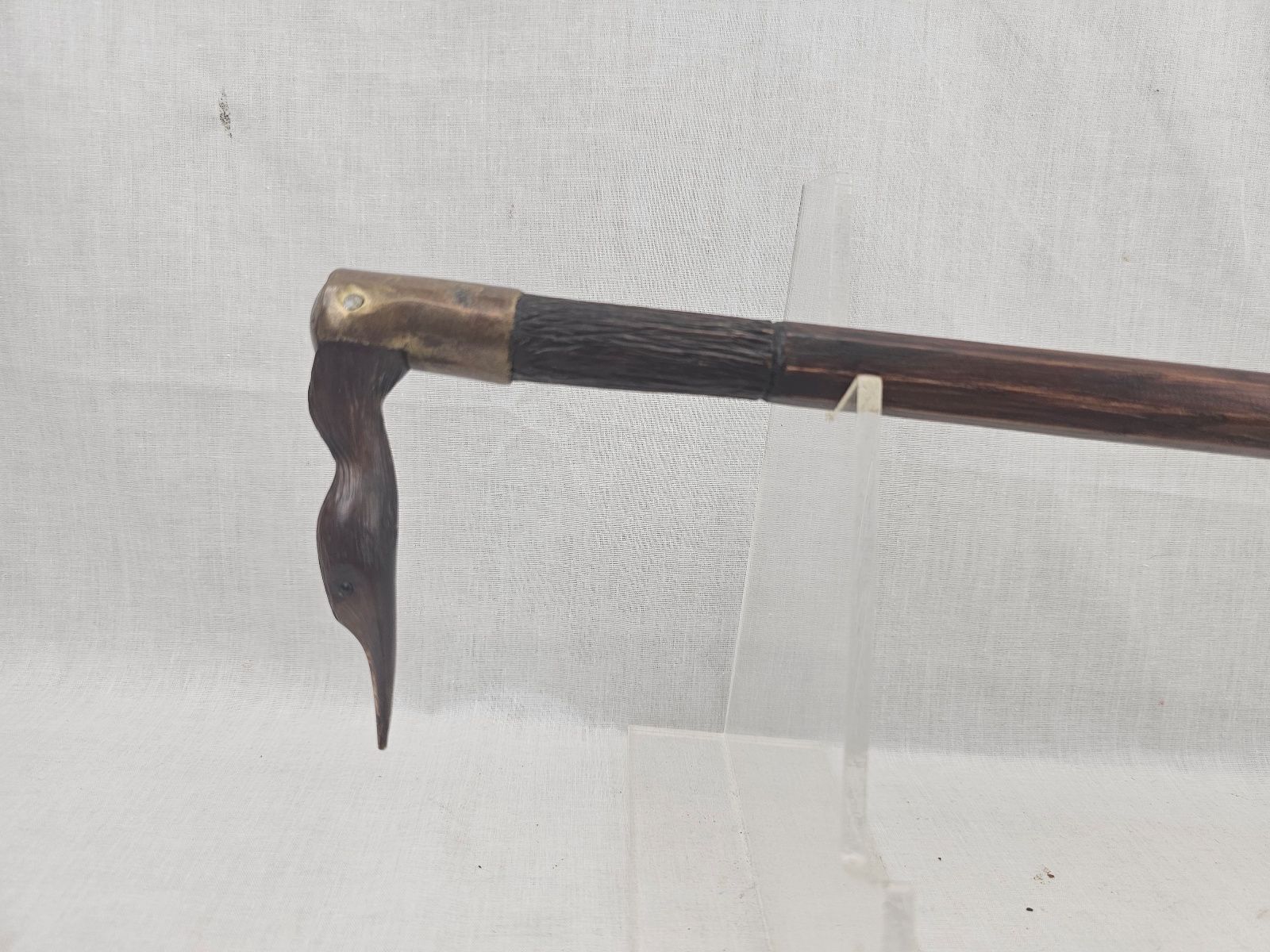 Ornate Bird Wooden Walking Cane - Image 2