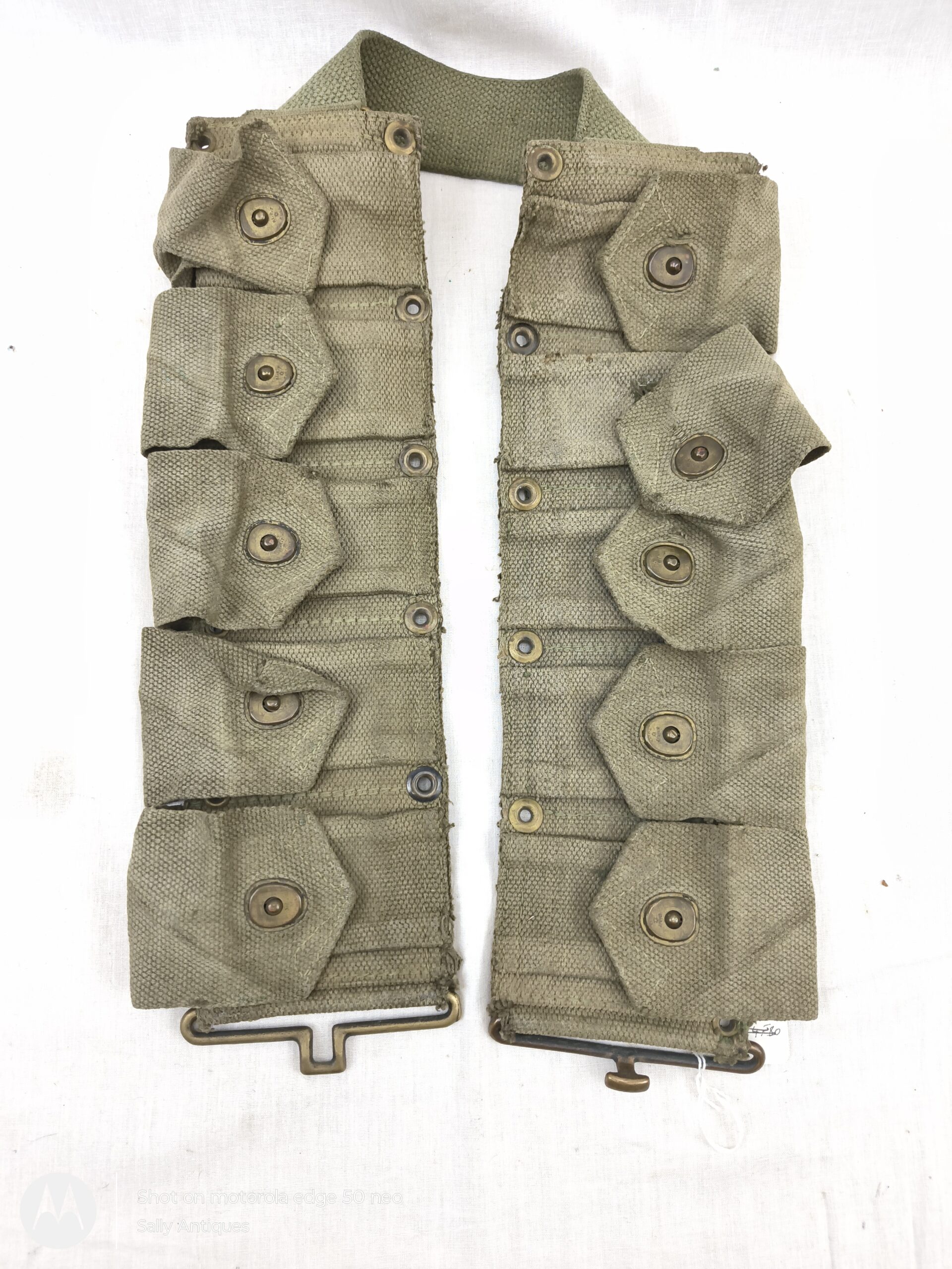 Post -1950 US M1 Garand Rifle Ammo Belt