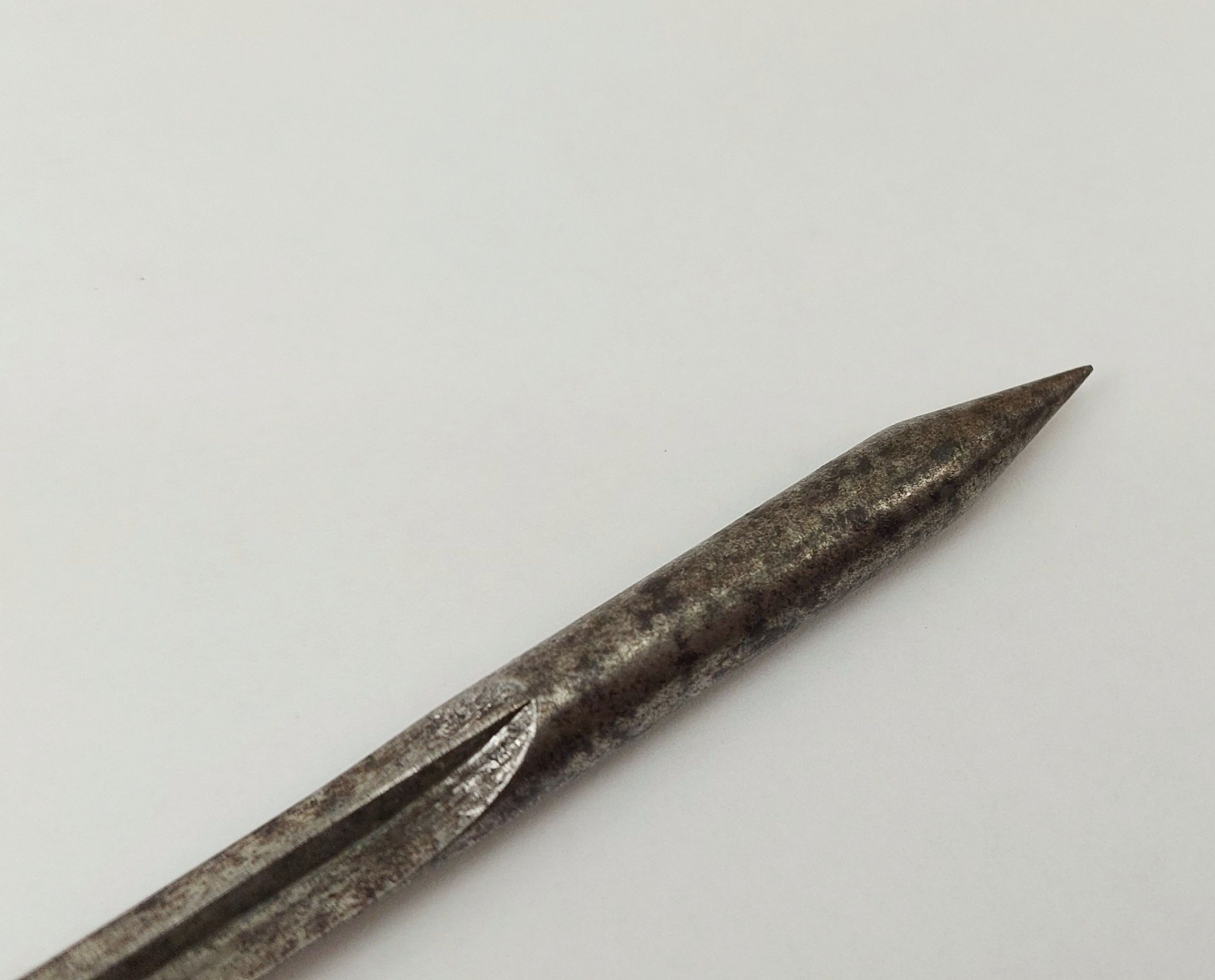 Scarce WW1 Trench Art Letter Opener Made From Aerial Fletchette - Image 3