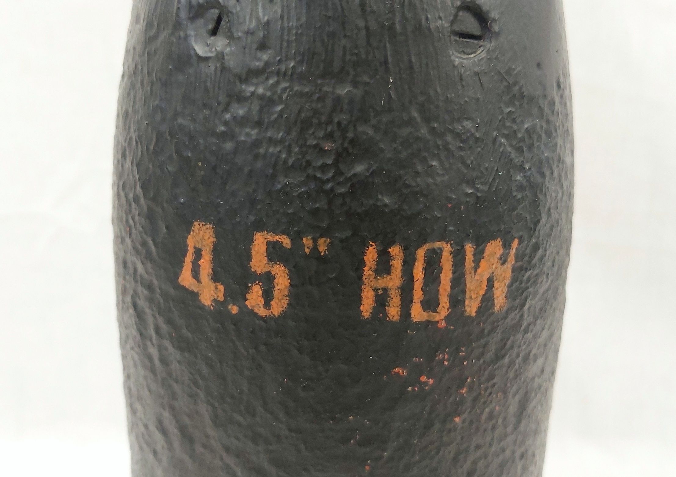 WW1 British 4.5 Howitzer Shrapnel Artillery Shell - Image 4