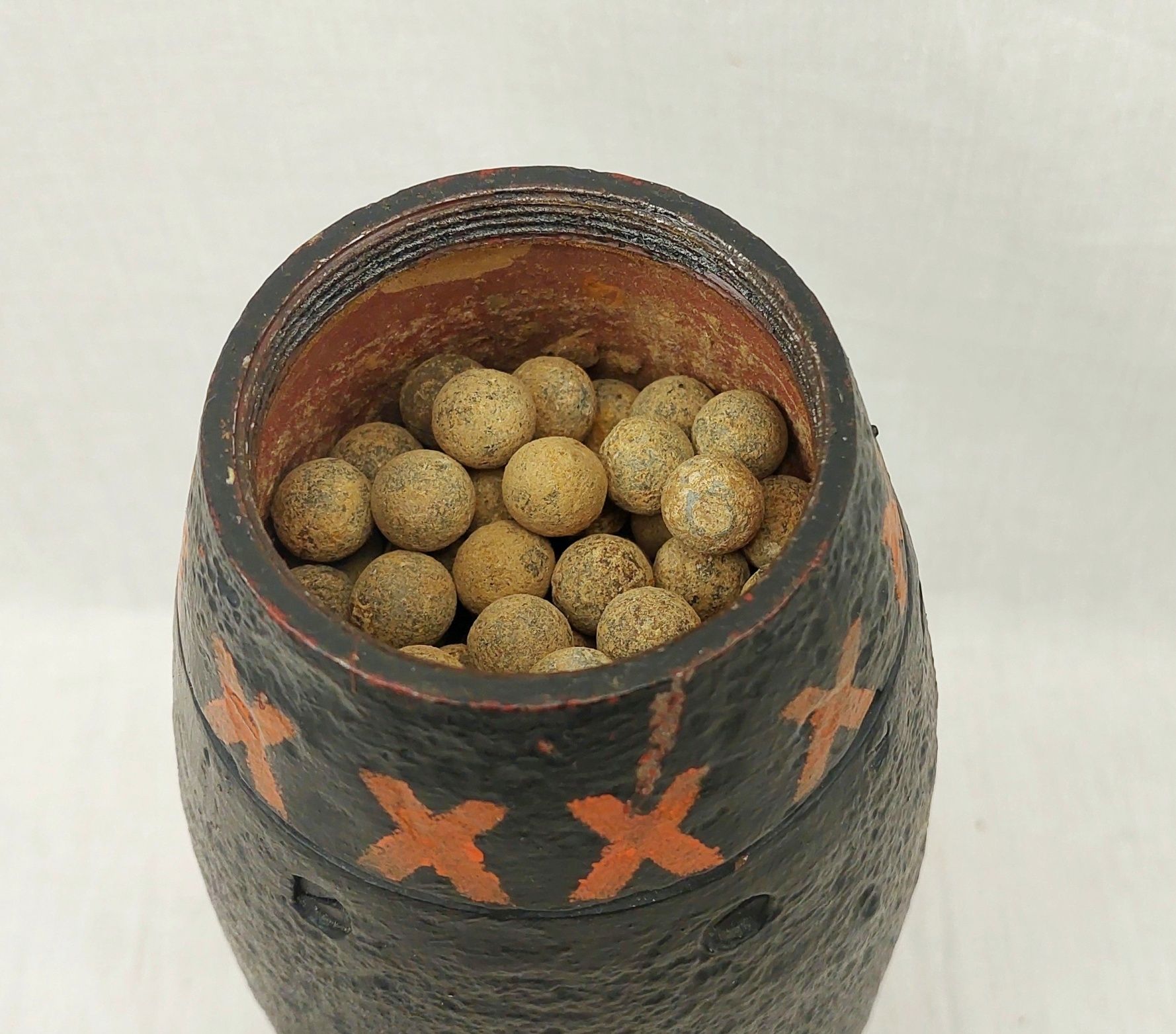 WW1 British 4.5 Howitzer Shrapnel Artillery Shell - Image 9
