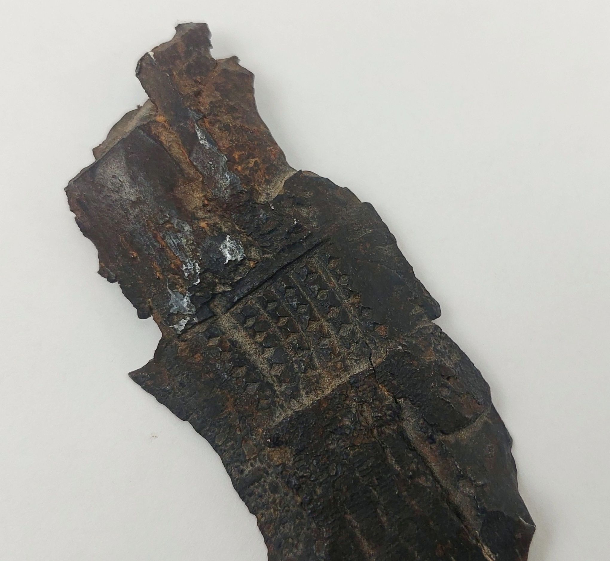 WW1 German Letter Opener Made From Shell Shrapnel - Image 7