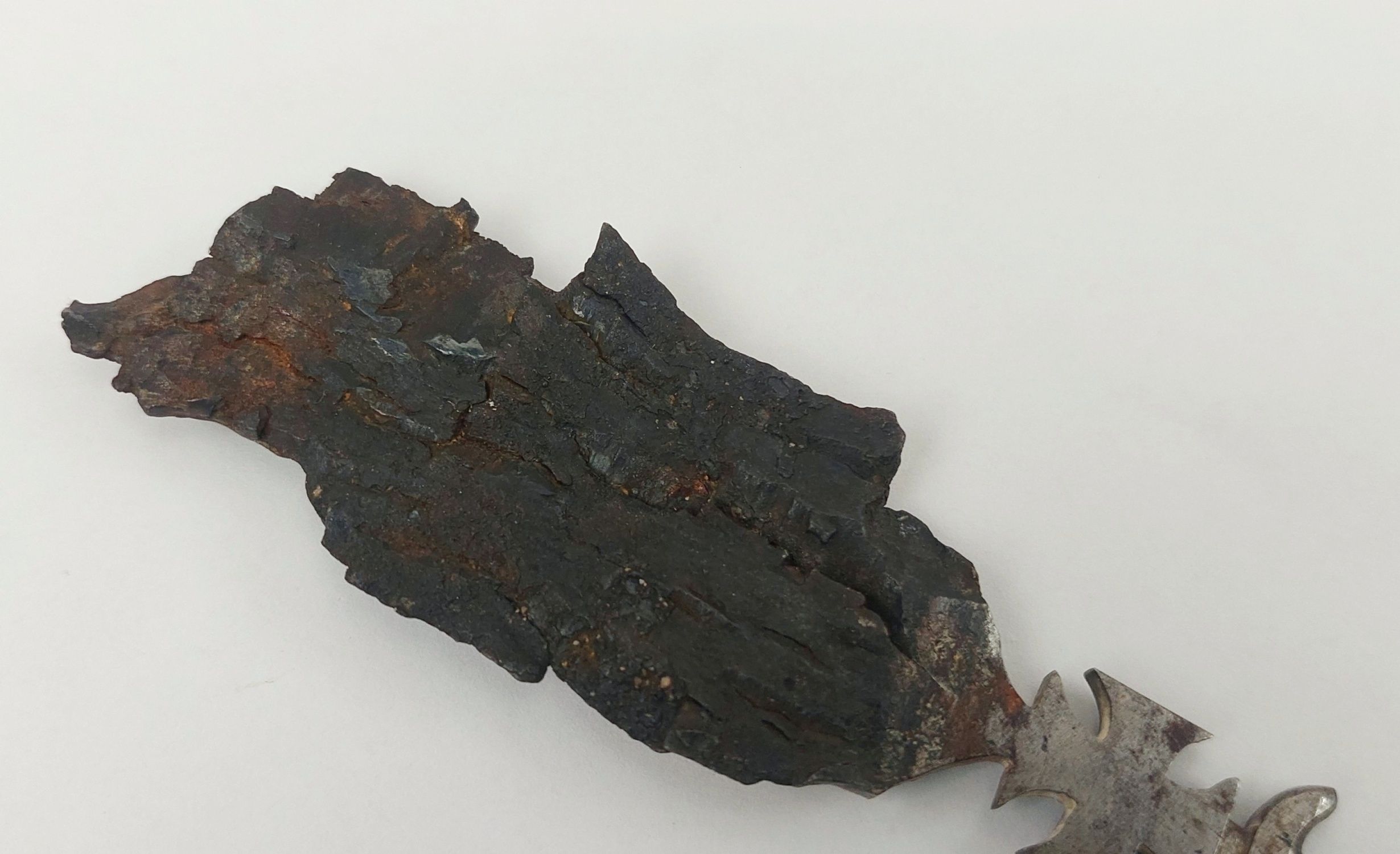 WW1 German Letter Opener Made From Shell Shrapnel - Image 2