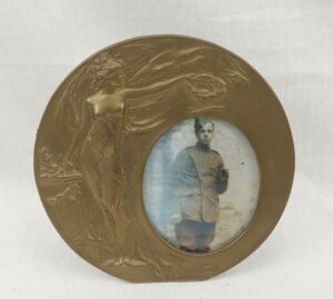 WW1 Memorial Photograph To Alfred Brown RFC Died 1916