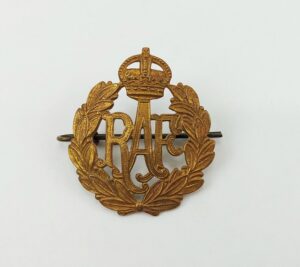WW1 RAF Royal Air Force Cap Badge