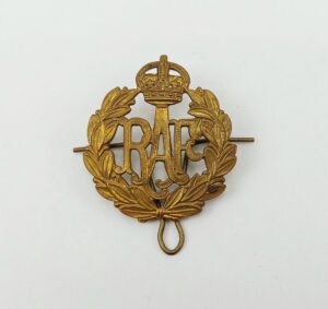 WW1 RAF Royal Air Force Cap Badge