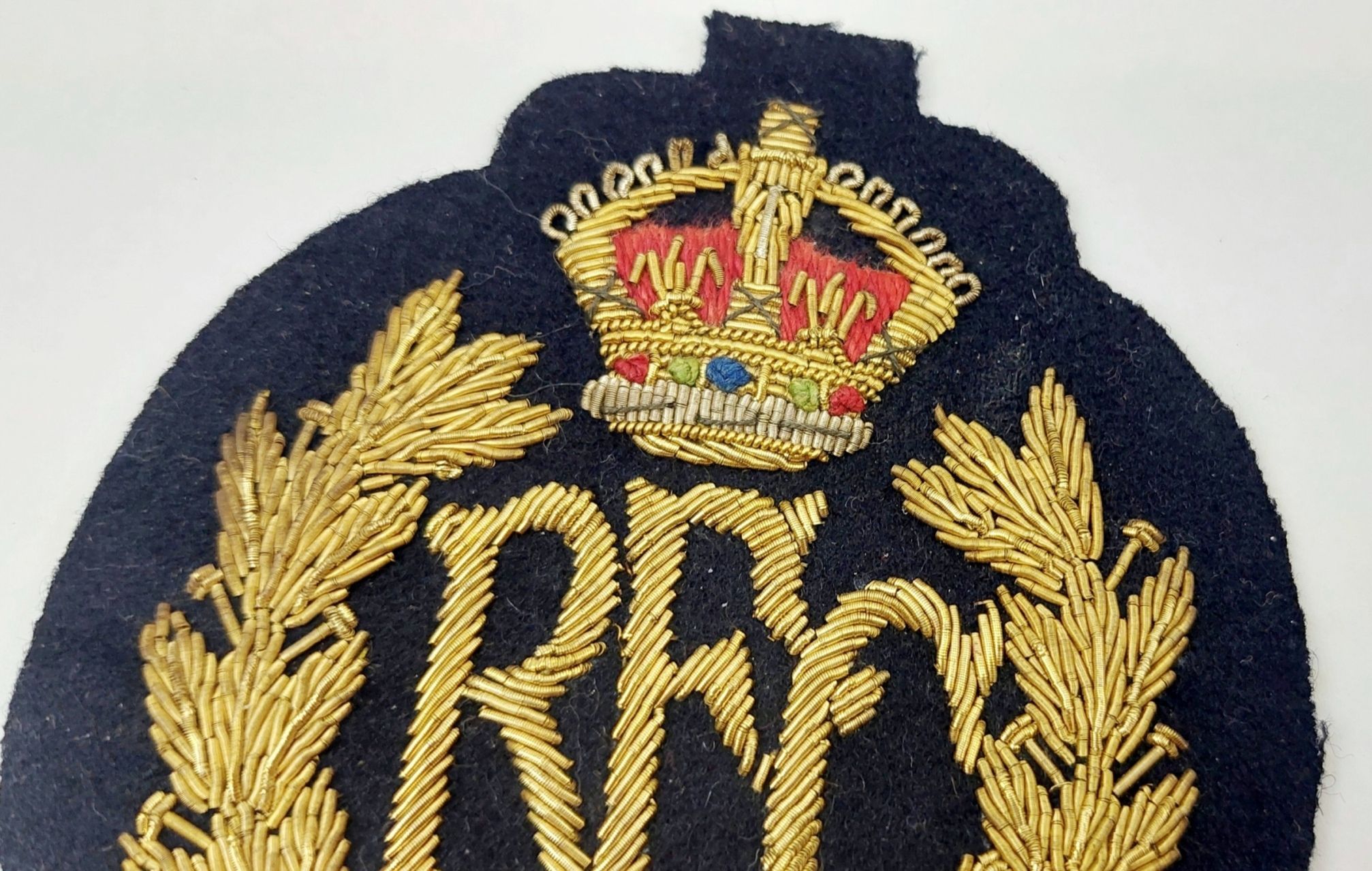 WW1 RFC Royal Flying Corps Veterans Bullion Cloth Badge - Image 2