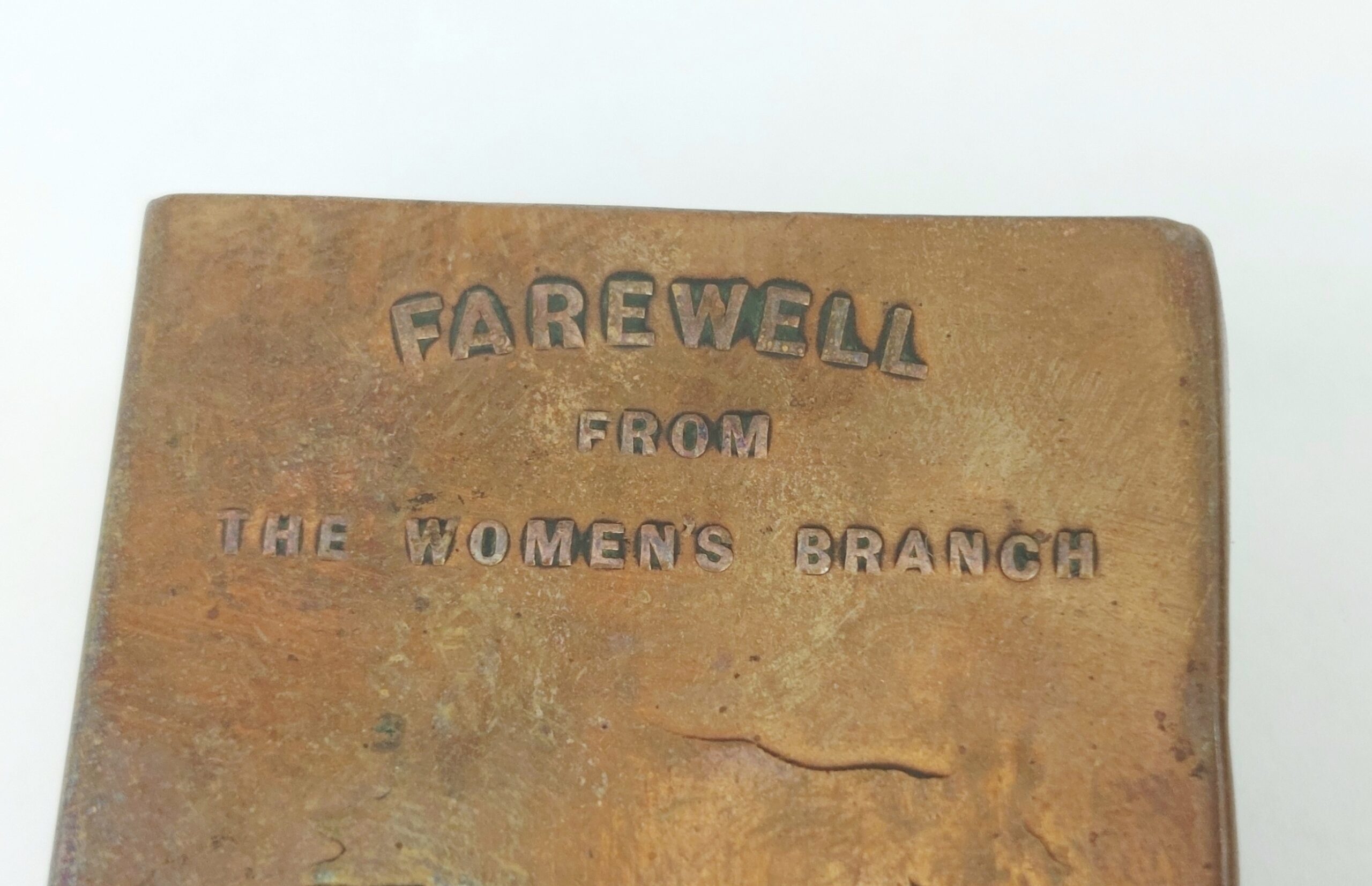 WW1 Trench Art Bombay Presidency Matchbox Cover - Image 6