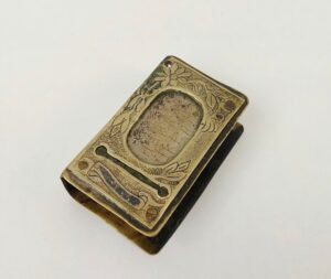 WW1 Trench Art Matchbox Cover