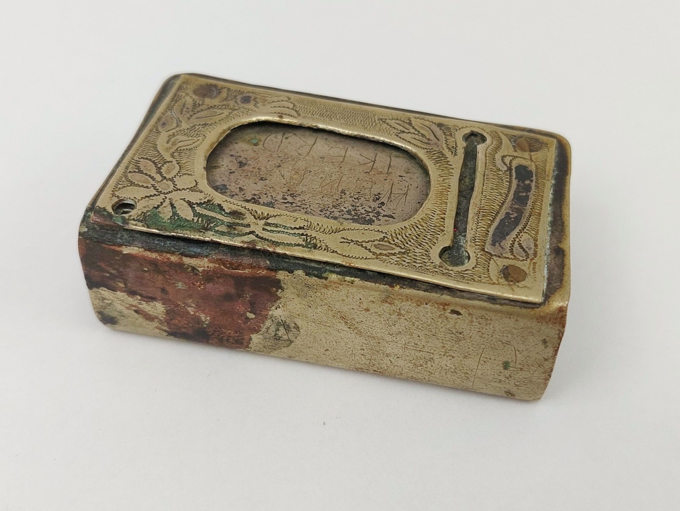WW1 Trench Art Matchbox Cover - Image 3
