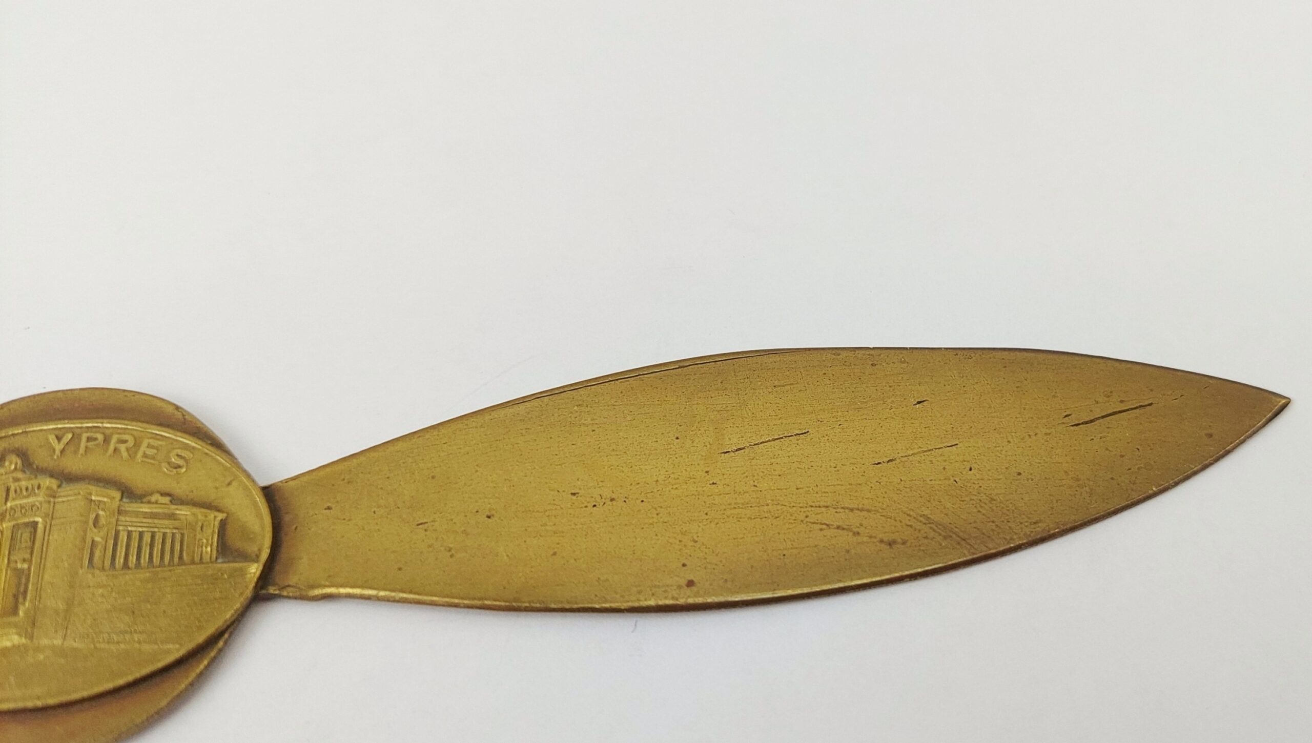 WW1 Trench Art Ypres Letter Opener - Image 5