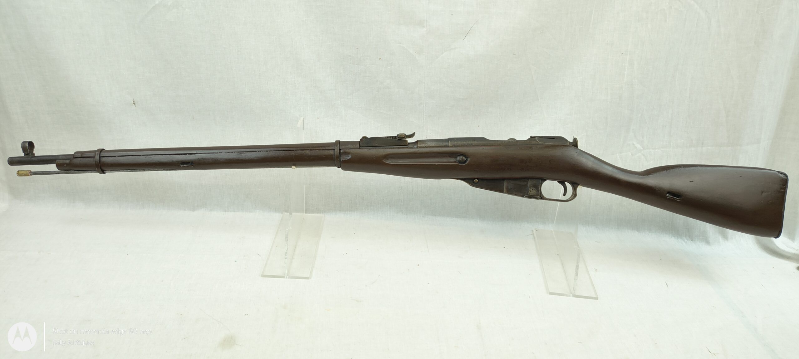 WW2 Dated 1943 Soviet - Chinese Mosin-Nagant Rifle - Deactivated Eu Spec - Image 8
