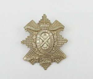 WW2 Glasgow Highlanders Cap Badge