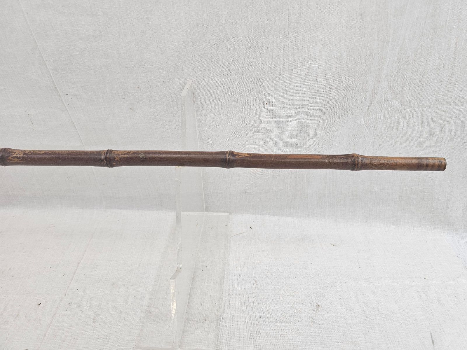 Wooden Walking Cane with Bone Grip - Image 4