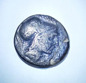 109 BC-108 BC Q. Lutatius Cerco Roman Republican Denarius Coin