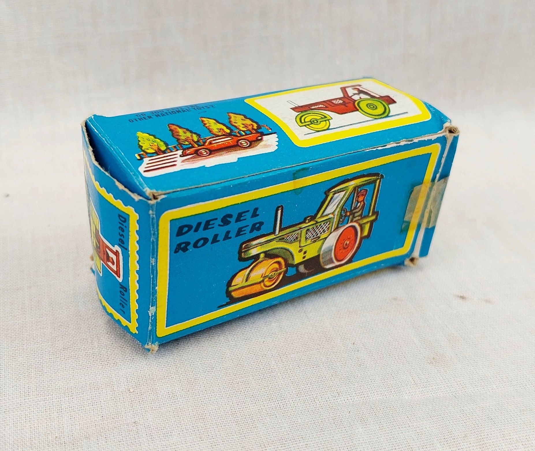 1960s Boxed Diecast National Toys Of Hong Kong Diesel Roller - Image 8