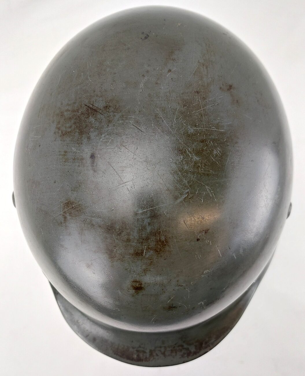 German, WW2, Rare SE64 M35 Double Decal Heer Helmet, Parade Finish, Lot 4208, Early 1937 Production with 1944 Reissue Liner - Image 5