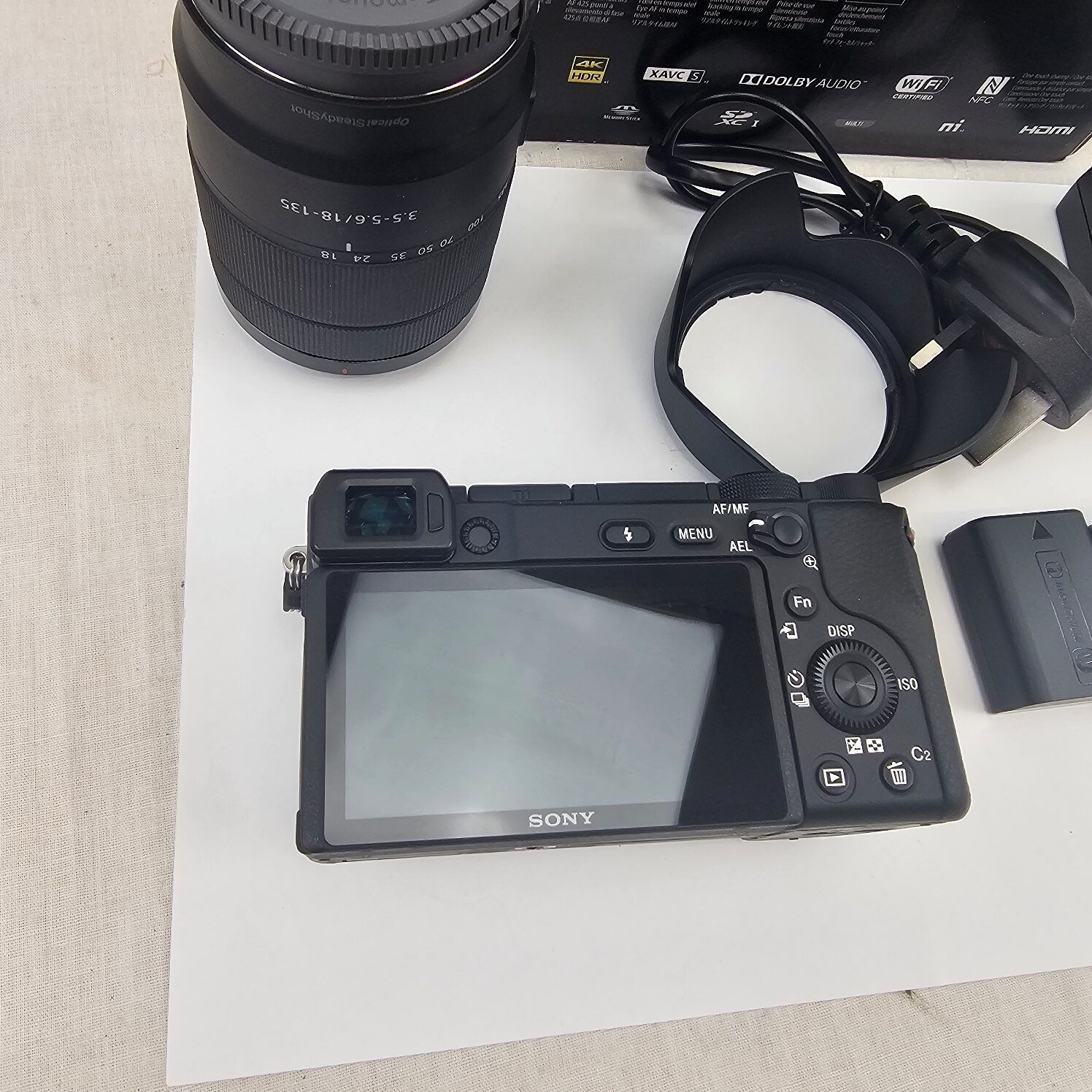 Sony Alpha A6400 Digital Mirrorless Camera with 18–135mm Lens & Kit - Image 5