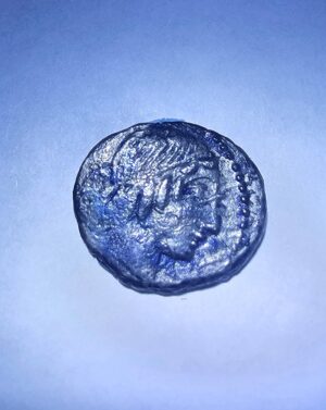 Circa 67 BC Roman Republic C. Calpurnius Piso Frugi Silver Denarius Coin