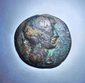 Circa 27BC-14AD Emperor Augustus Duopondius Roman