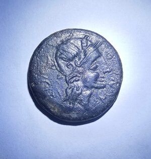 3rd-2nd Century Roman Republic Iberic Peninsula AS Coin from Valencia #2