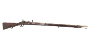 Austrian (Habsburg Empire), c.1854–67, Lorenz M1854 Infantry Rifle with Florianschütz–Bullmann Trapdoor Breech Conversion, Regimental Marked “8 LSt / 1100”, Obsolete Calibre