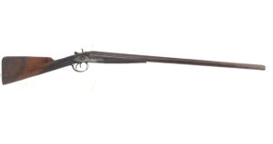 British, c.1835–1860, Percussion Double-Barrel Shotgun by William Pether of Oxford, Damascus Barrels, Deactivated