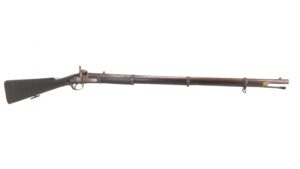British, 19th Century, 3-Band Percussion Smoothbore Musket, .662 (16 Bore), Birmingham Proofs, Brass Mounted