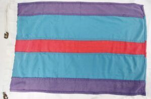 British, Post-WW2, Royal Air Force Air Marshal’s Rank Flag (3-Star), 60 × 90 cm, With Inglefield Clips