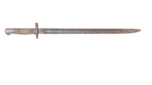 British, WW1, Pattern 1907 Bayonet by Sanderson, Dated July 1915, (no scabbard)