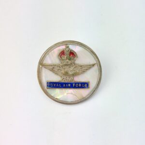 British, WWII, Royal Air Force Mother-of-Pearl Sweetheart Brooch