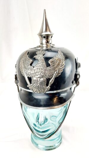 Imperial German, WW1, Prussian Jäger zu Pferde Pickelhaube, Helbing & Sackewitz, Size 56