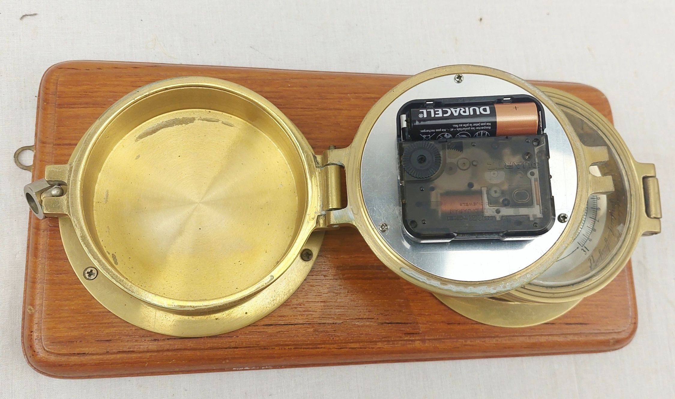 Plastimo Marine Ships Quartz Clock & Barometer - Image 6