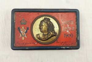 1900 Boer War South Africa Queen Victoria Chocolate Tin