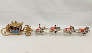 1959 Britains Toy Soldiers Queen Elizabeth II Coronation Coach