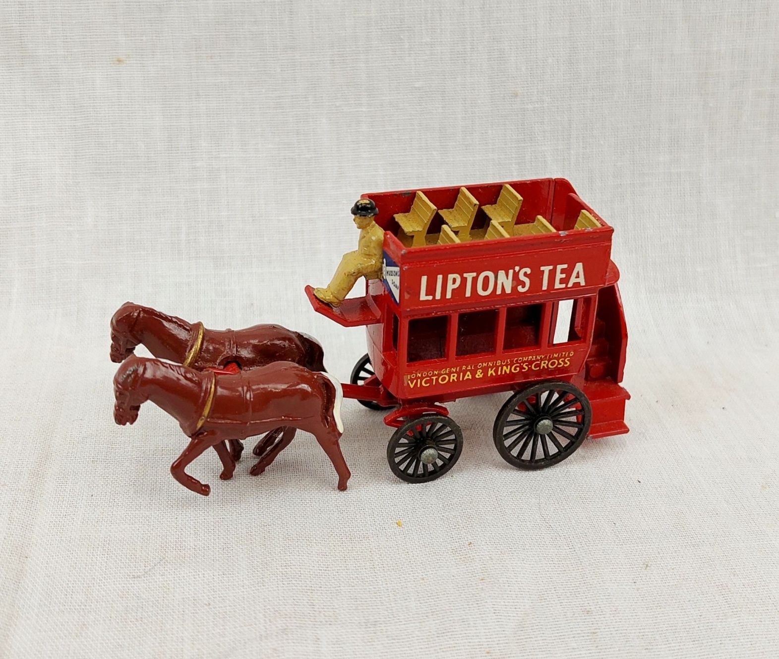 Matchbox Lesney Diecast Y12 Liptons Tea Horse Bus